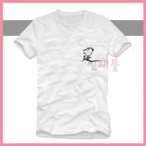 일체유심조 티셔츠(흰색/하늘색/연두색/회색/연분홍)